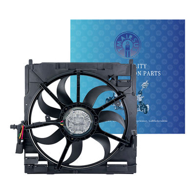 12V E70 कार ऑटो इलेक्ट्रिक रेडिएटर कूलिंग वेंटिलेटर 100% परीक्षण OEM