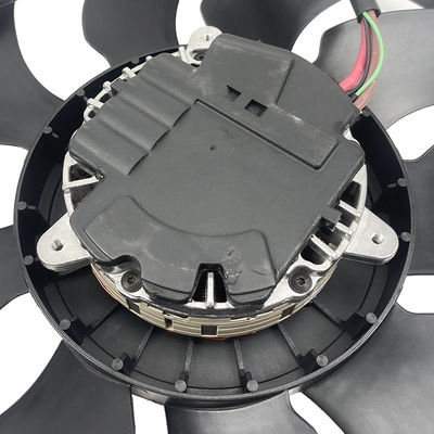 ऑडी क्यू7 कार रेडिएटर इलेक्ट्रिक कूलिंग फैन 12V बिल्ड इन फ्यूज के साथ