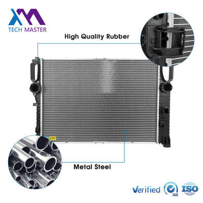 Radiator Condenser Fan LONGQ ISO9001 Certified for MERCEDES W211 E280 E320 CDI E63 AMG 2115003202 2115002302