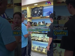 कई ग्राहक तकनीकी मास्टर, शॉक एब्सोर्बर निर्माता का दौरा करते हैं