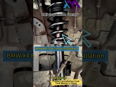हमारे ग्राहक से प्रतिक्रिया: BMW X4 E70 एयर शॉक इंस्टॉलेशन