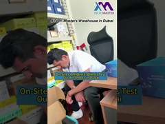 दुबई के ग्राहक साइट पर हमारे वायु शॉक को स्थापित और परीक्षण कर रहे हैं