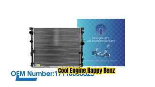 रेडिएटर बीएमडब्ल्यू 5 जी30 6 जीटी जी32 7 जी11 जी12 17118686025 के साथ संगत